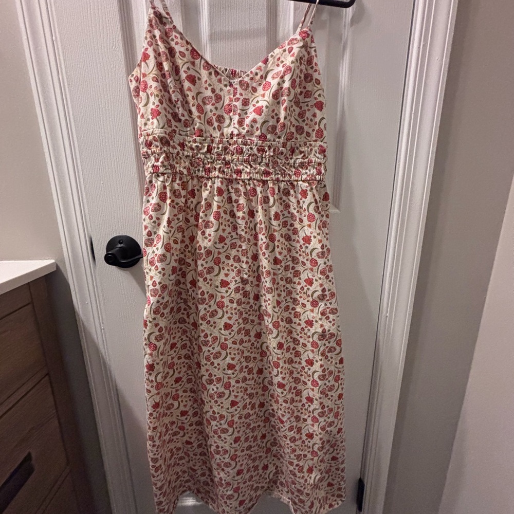 Floral Spaghetti Strap Dress